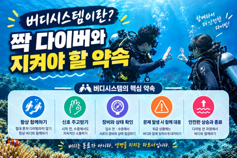 버디시스템, 함께 지키는 안전 다이빙
