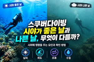 스쿠버다이빙 시야